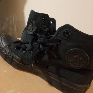 All black converse